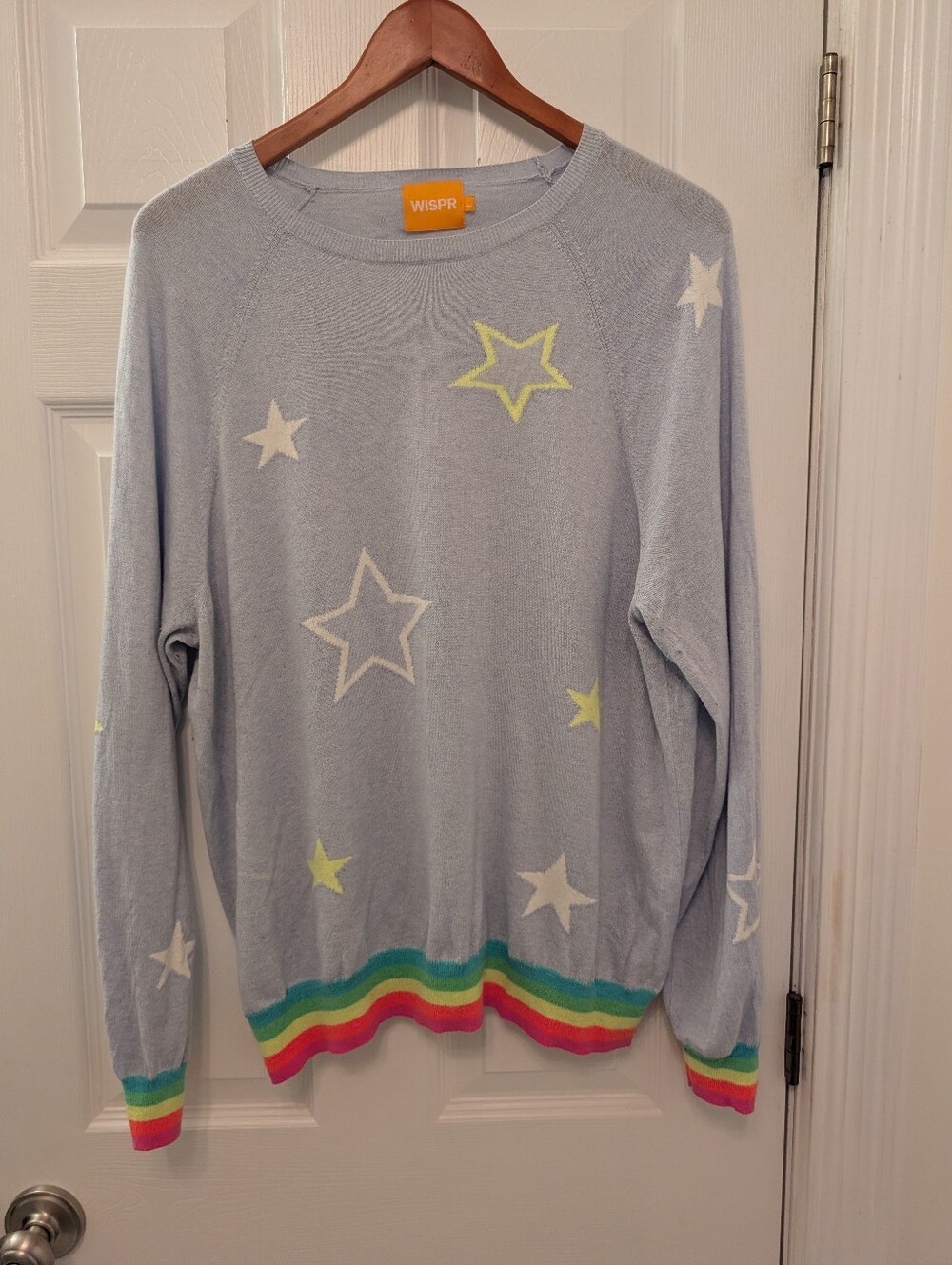 Whispr Neon Star Sweater